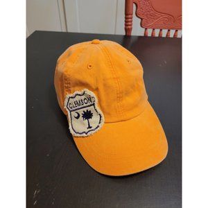 CLEMSON Dad Hat Purple & Yellow Strap Back Cap